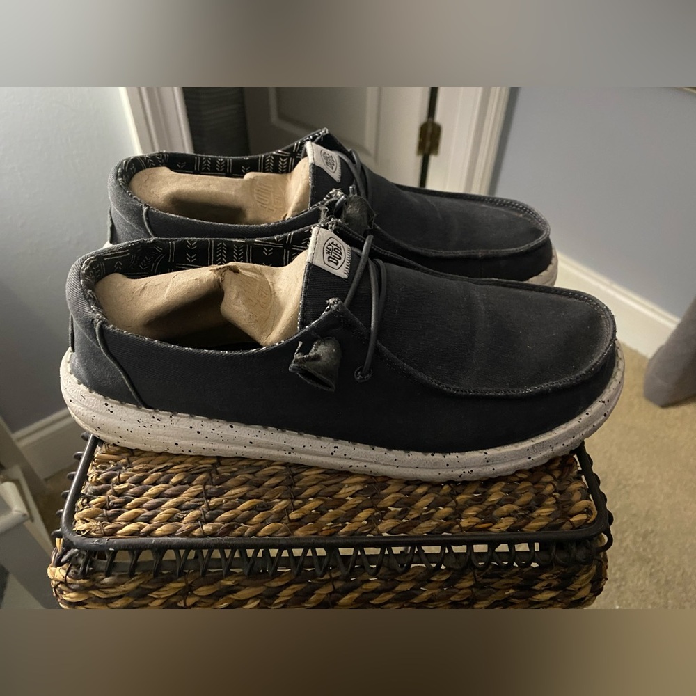 Hey Dude Black Sneakers